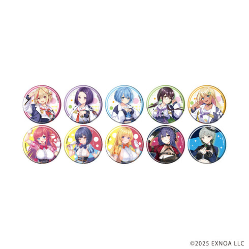 『STELLAR IDOL PROJECT』缶バッジ02/コンプリートセット(全10種)(公式イラスト)